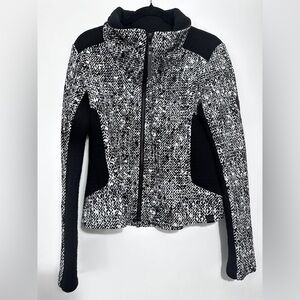 Tonia Debellis Women's Black and White full zip Jacket